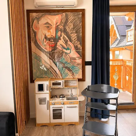 シャレー Dom Hrabiego Tatrzanska Polana With Mountain View, Private Jacuzzi & Free Parking By Downtown Apartments